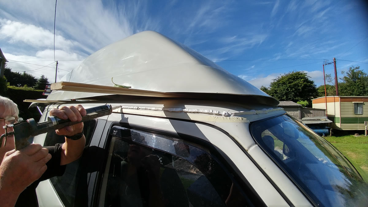vw t25 high top roof for sale